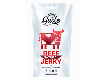 BEEF NATURAL JERKY 25g