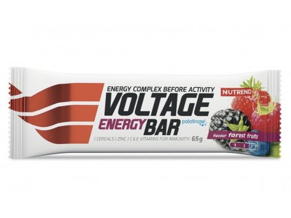 NUTREND VOLTAGE ENERGY BAR – Energetická tyčinka pro okamžitý náboj energie.
